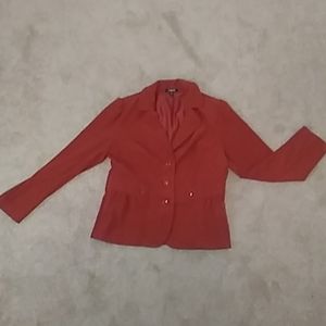 Faux Microsuede Jacket Size M